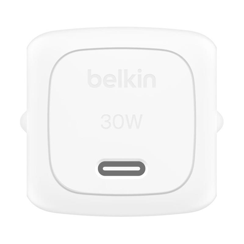Belkin 30W PD 3.1 USB-C Wall Charger + USB-C/Lightning kábel 1m - White