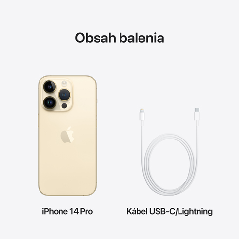 iPhone 14 Pro 128 GB Zlatý *Třída C*