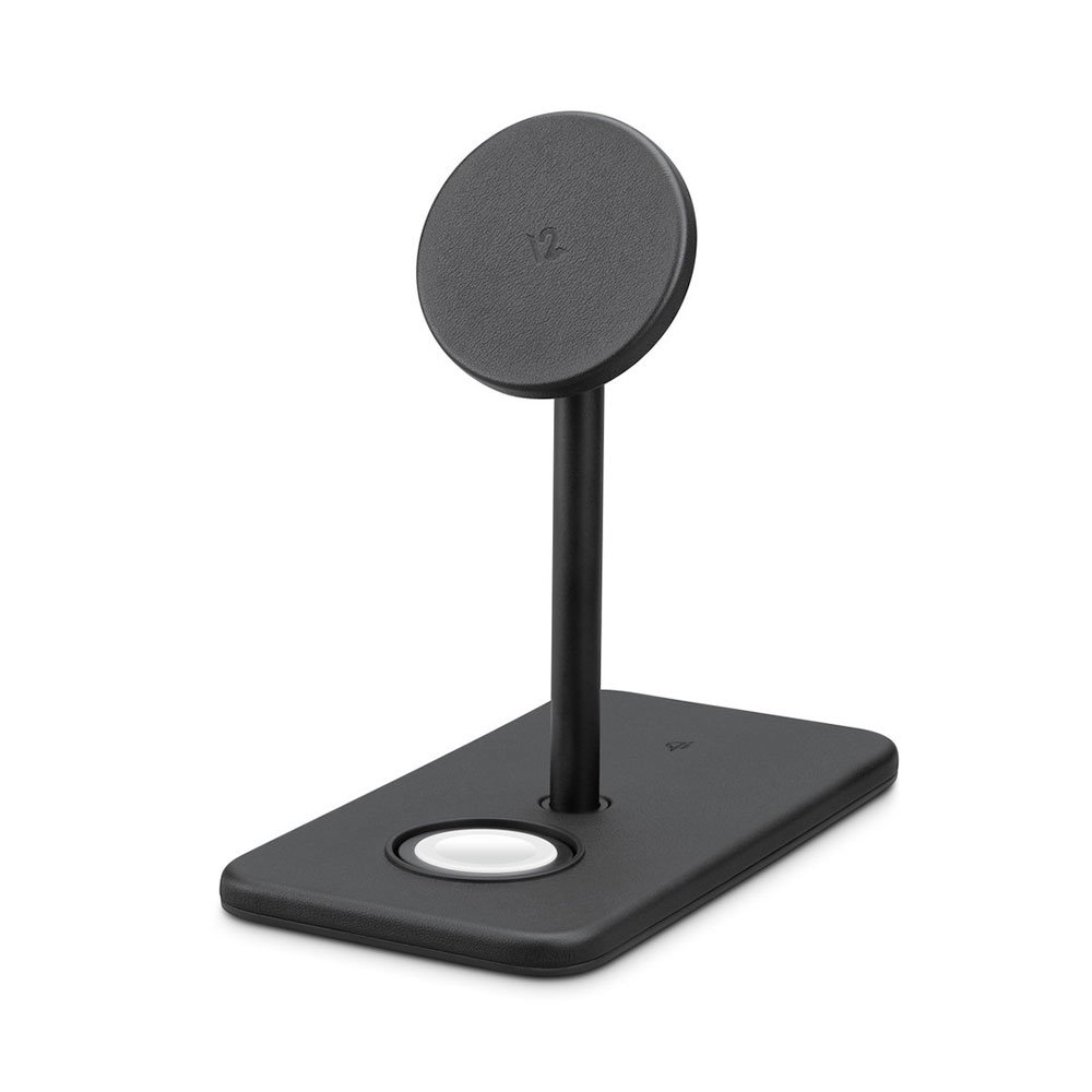 TwelveSouth HiRise 3 Deluxe 3-in-1 Qi2 Charging Stand - Black