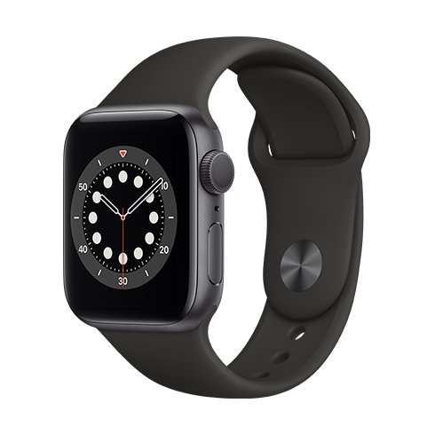 Apple Watch Series 6 GPS 40mm Vesmírně šedý hliník *Třída B*
