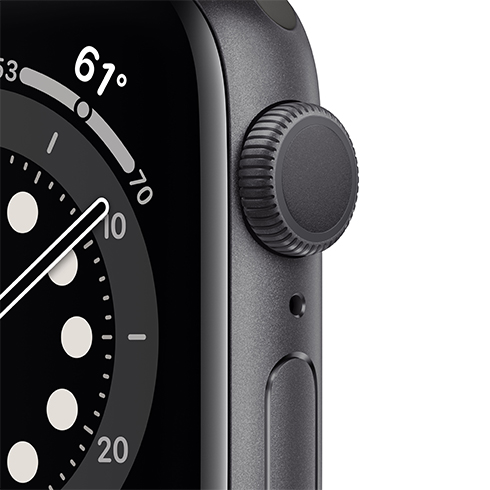 Apple Watch Series 6 GPS 40mm Vesmírně šedý hliník *Třída B*