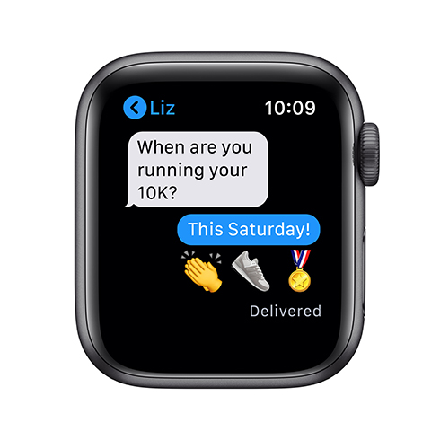 Apple Watch Series 6 GPS 40mm Vesmírně šedý hliník *Třída B*