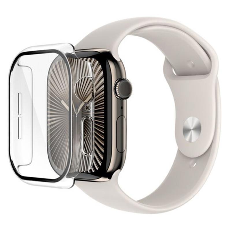 Belkin ochranné sklo ScreenForce 2-in-1 pre Apple Watch 10 46mm - Clear