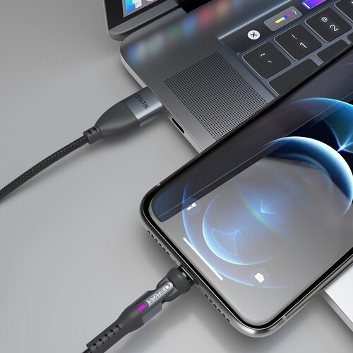 KeySmart Statik 360 PRO 2.0 magnetický USB-C kábel (1m)