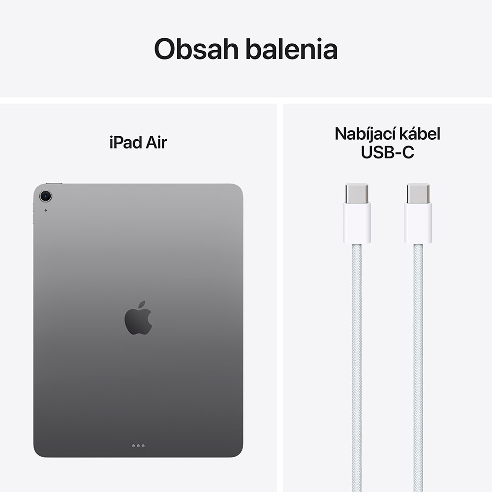 iPad Air 13" Wi-Fi 128GB Kozmický sivý (2025)