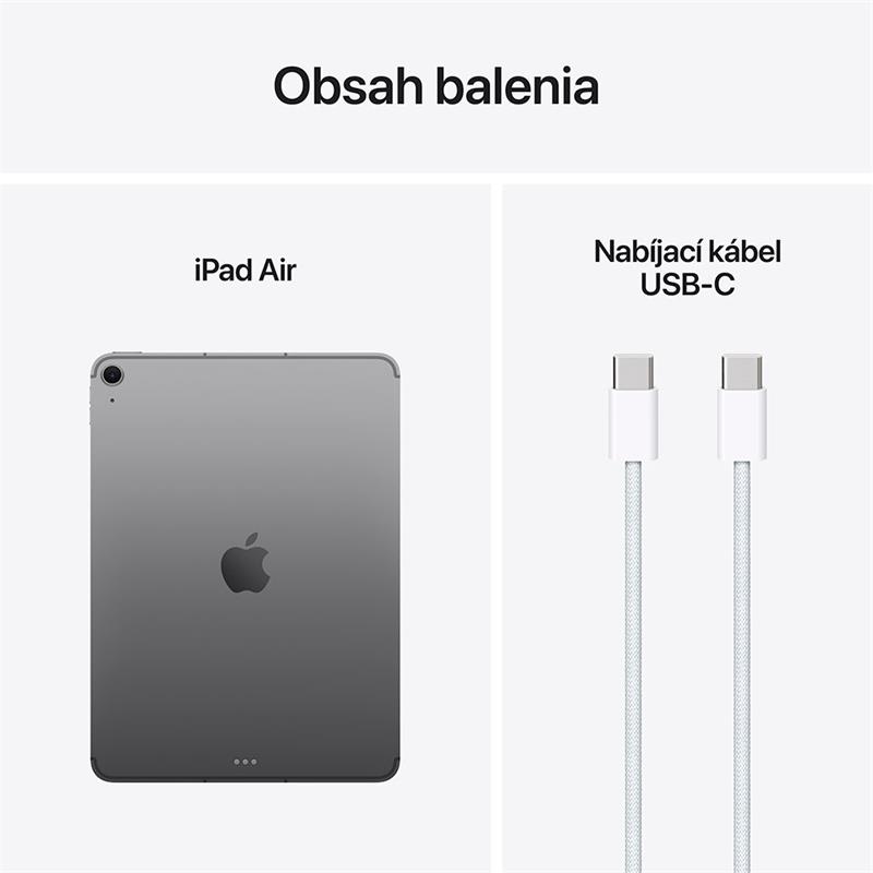 iPad Air 11" Wi-Fi + Cellular 256GB Kozmický sivý (2025)