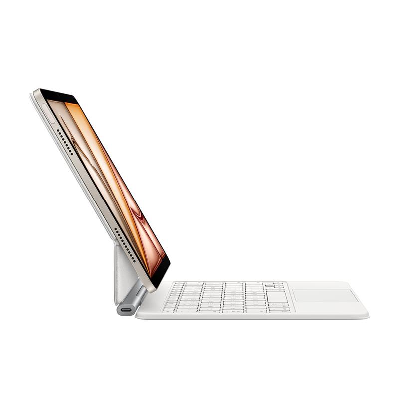 Apple Magic Keyboard pre iPad Air 11" (M3, M2, a M4,  4. a 5. generácie) - Slovenská - Biela