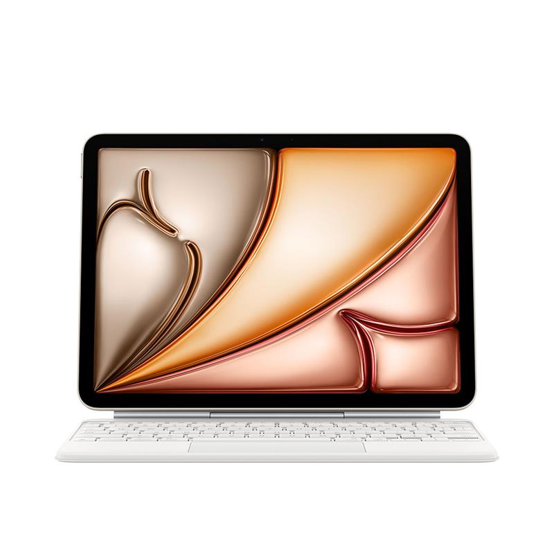 Apple Magic Keyboard pre iPad Air 11" (M3, M2, a M4,  4. a 5. generácie) - Slovenská - Biela