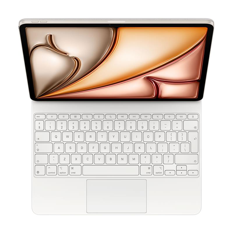 Apple Magic Keyboard pre iPad Air 13" (M3, M2 a M4) - Slovenská - Biela