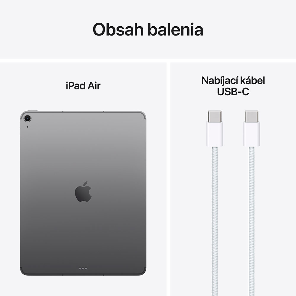 iPad Air 13" Wi-Fi + Cellular 256GB Kozmický sivý (2025)