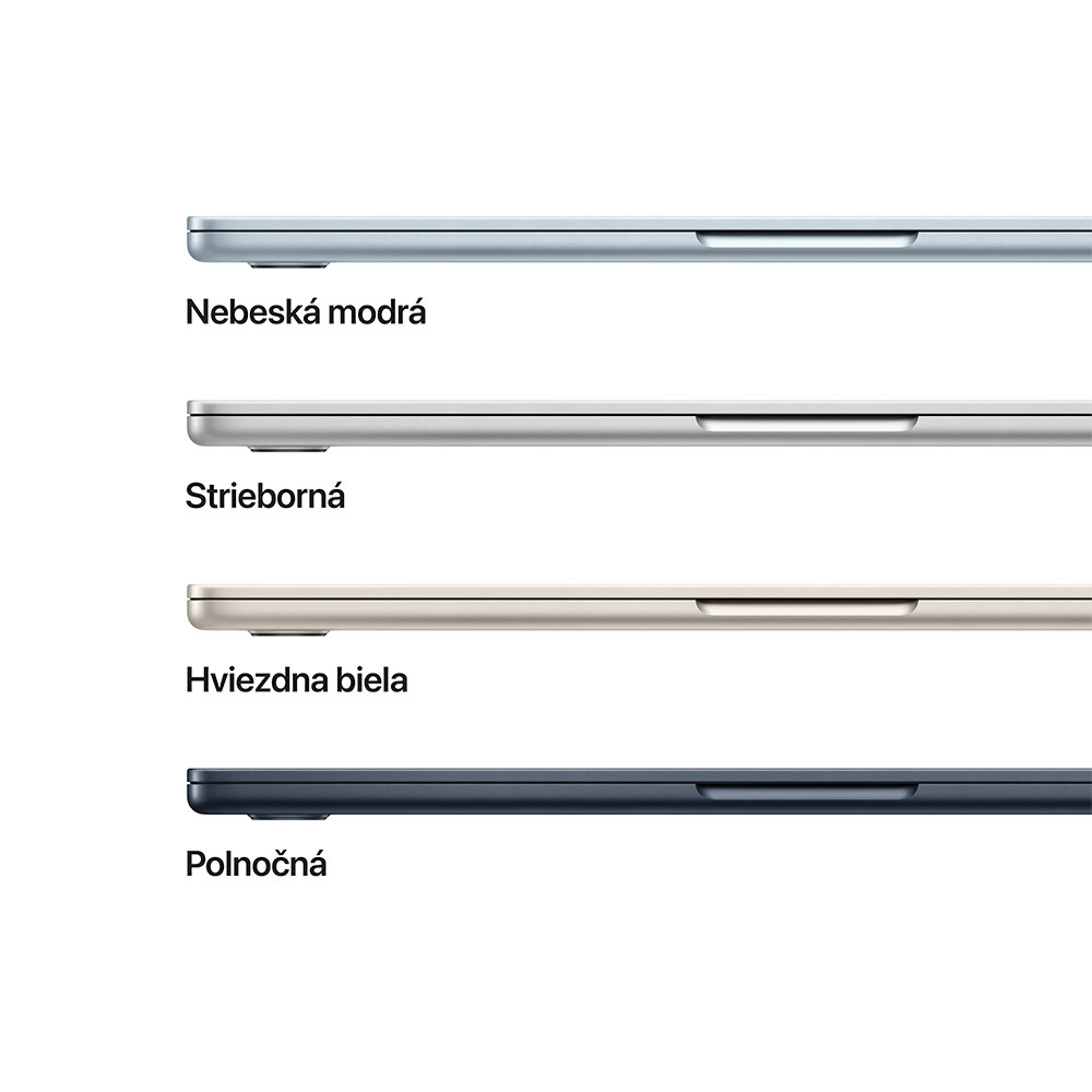 MacBook Air 13" Apple M4 10C CPU 8C GPU 16GB 256GB Hviezdny biely SK