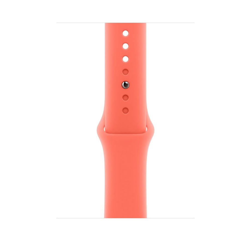 Apple Watch 46mm Tangerine Sport Band-S/M