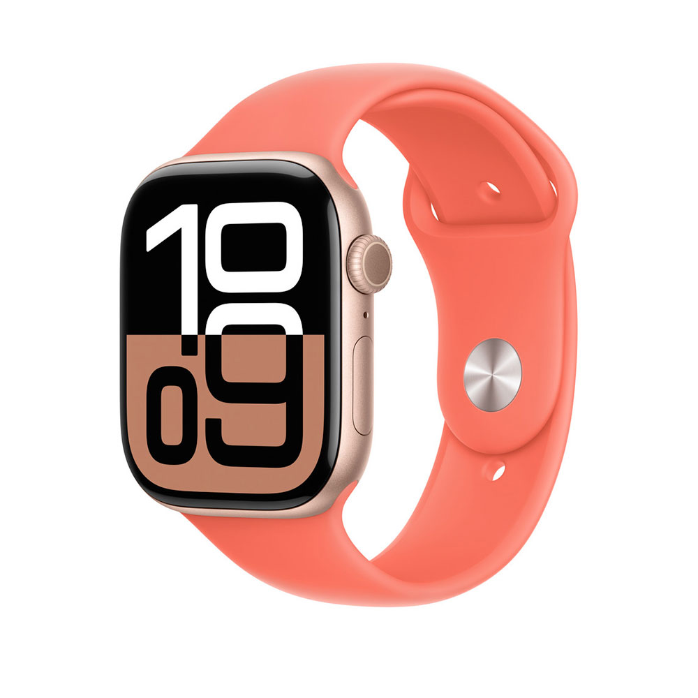Apple Watch 46mm Tangerine Sport Band-S/M