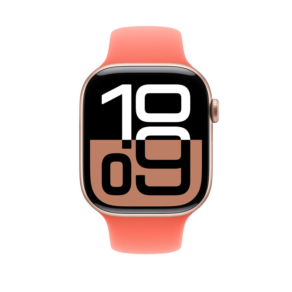 Apple Watch 46mm Tangerine Sport Band-S/M