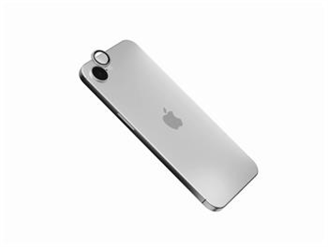 FIXED Camera Glass pre Apple iPhone 16e, space gray
