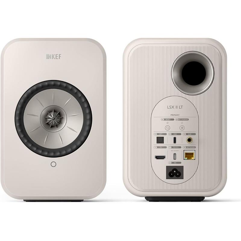 KEF LSX II LT - Wireless - aktívny Hi-Fi systém - Stone White *Rozbalený*