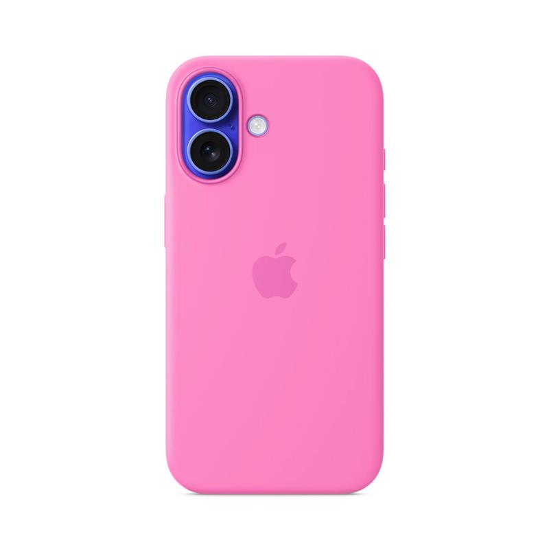 iPhone 16 Silicone Case with MagSafe-Peony