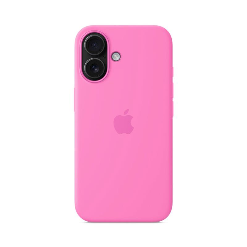 iPhone 16 Silicone Case with MagSafe-Peony