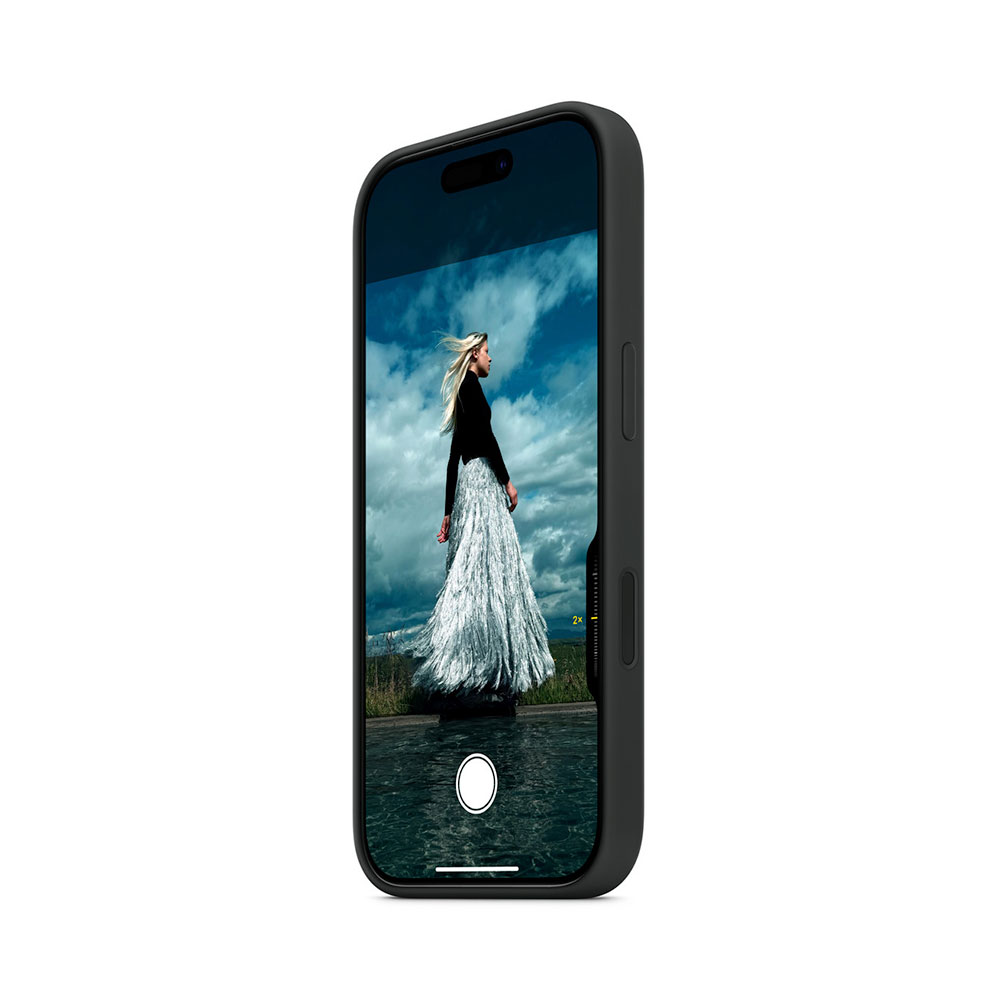 iPhone 16 Pro Silicone Case with MagSafe - Tangerine