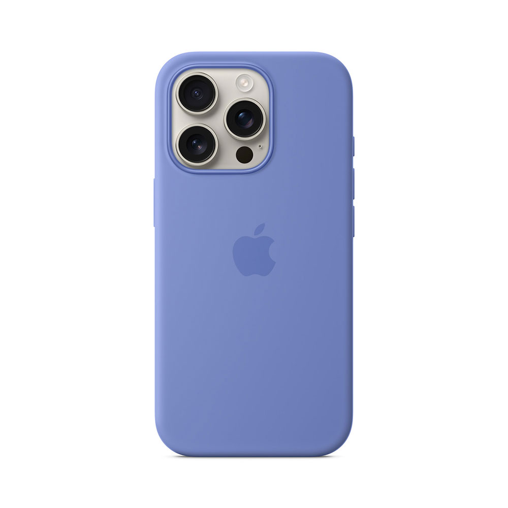 IPhone 16 Pro Silicone pouzdro s magsafe-periwinkle