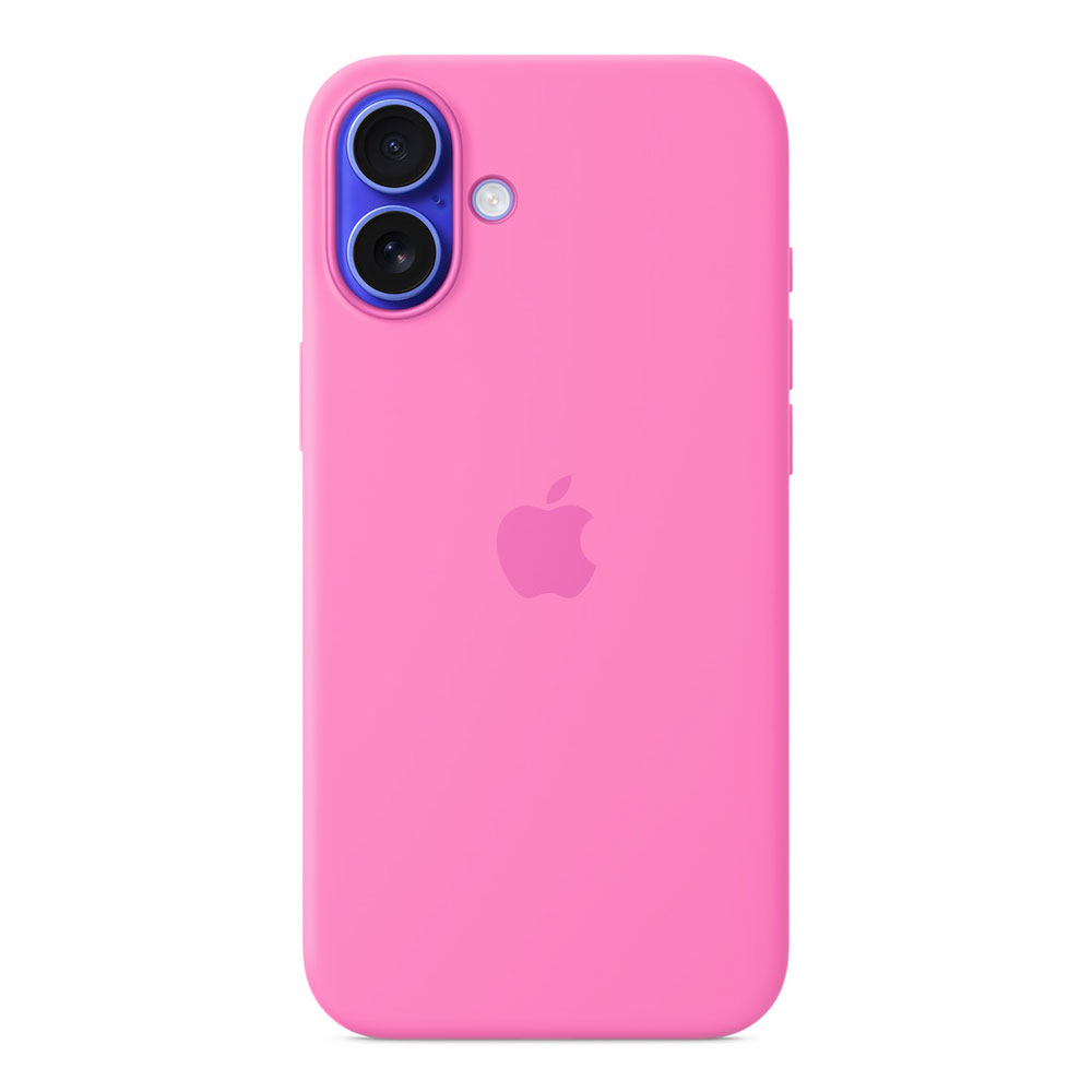 iPhone 16 Plus Silicone Case with MagSafe - Peony