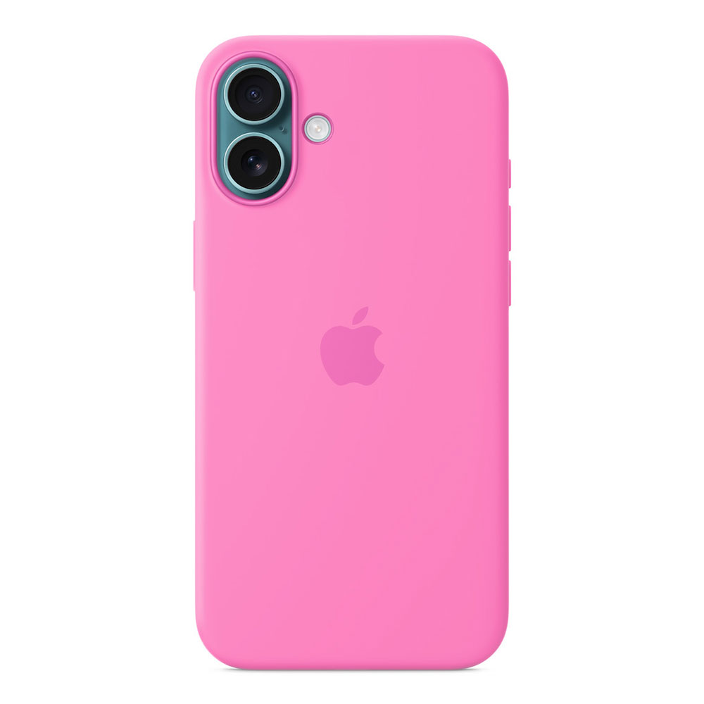 iPhone 16 Plus Silicone Case with MagSafe - Peony