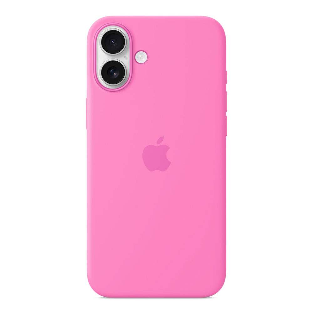 iPhone 16 Plus Silicone Case with MagSafe - Peony