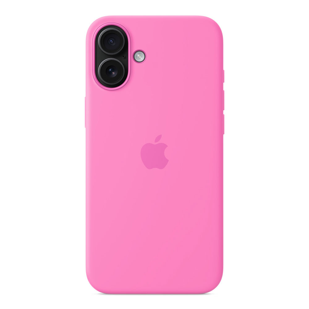 iPhone 16 Plus Silicone Case with MagSafe - Peony