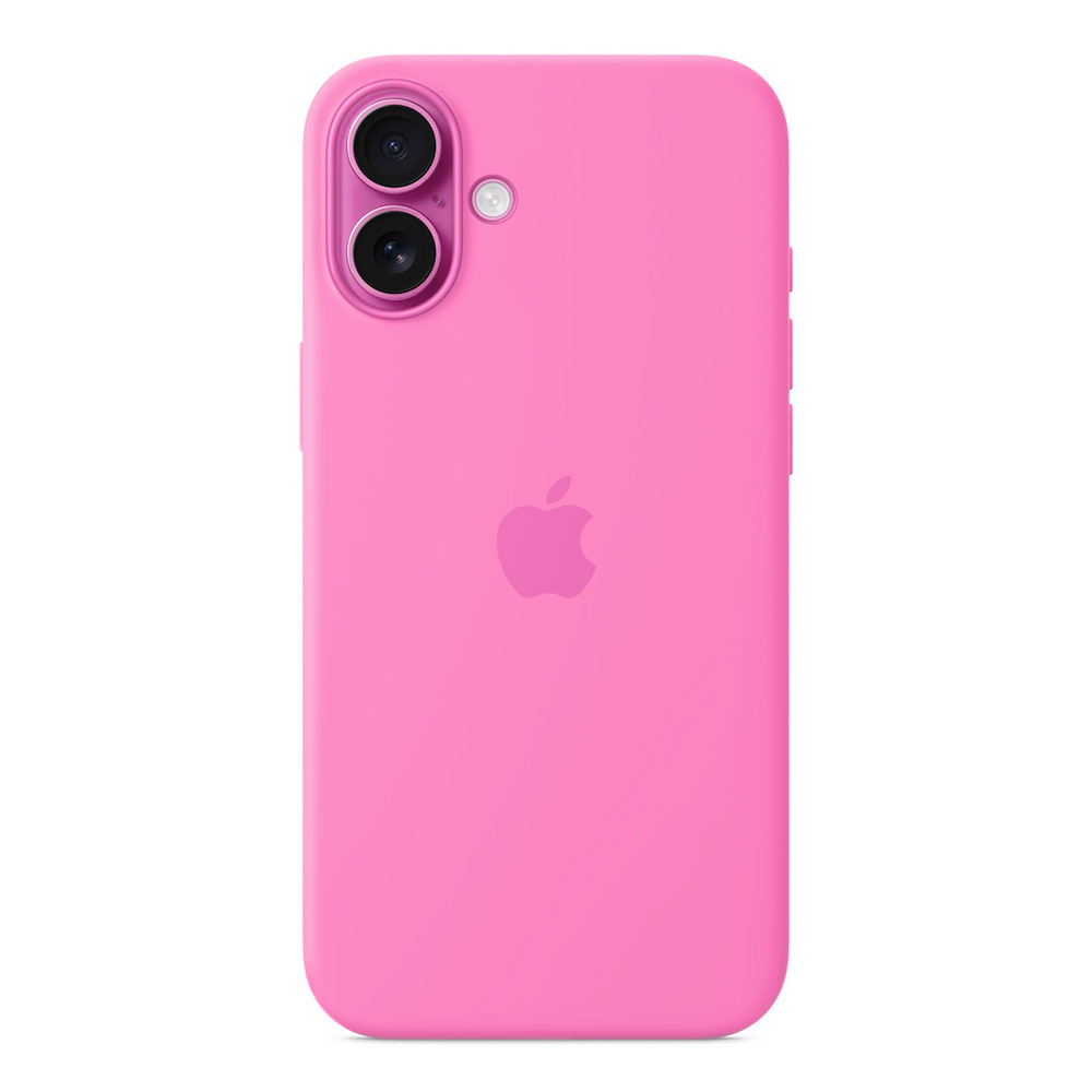 iPhone 16 Plus Silicone Case with MagSafe - Peony