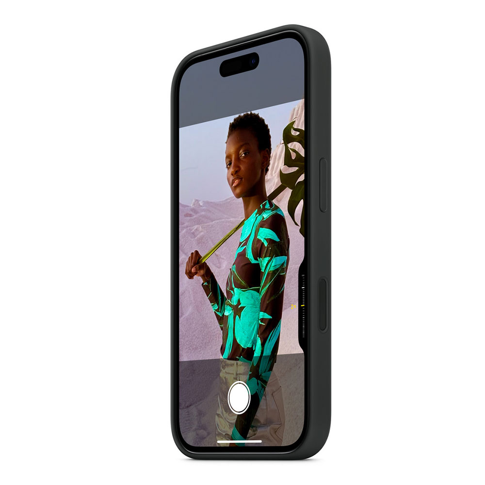 iPhone 16 Plus Silicone Case with MagSafe - Mandarinková