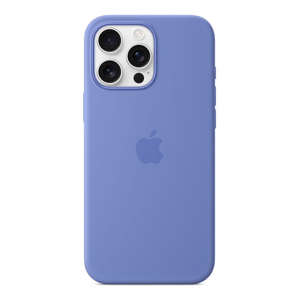 iPhone 16 Pro Max Silicone Case with MagSafe - Barvínkově fialová