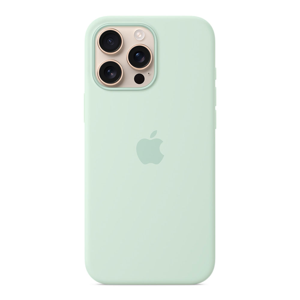 IPhone 16 Pro Max Silicone pouzdro s magsafe-Aquamarine