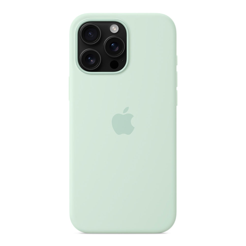 IPhone 16 Pro Max Silicone pouzdro s magsafe-Aquamarine