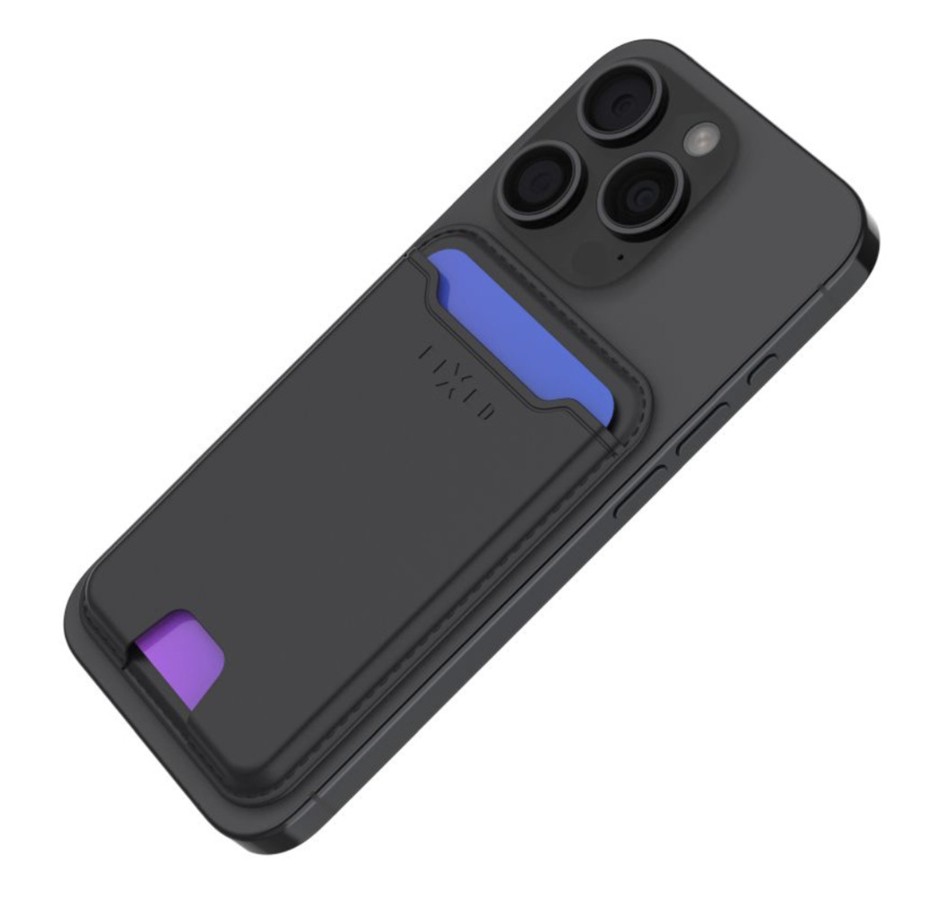 FIXED MagWallet peněženka s lokátorem a podporou Find My, bezdrátové nabíjení, černá