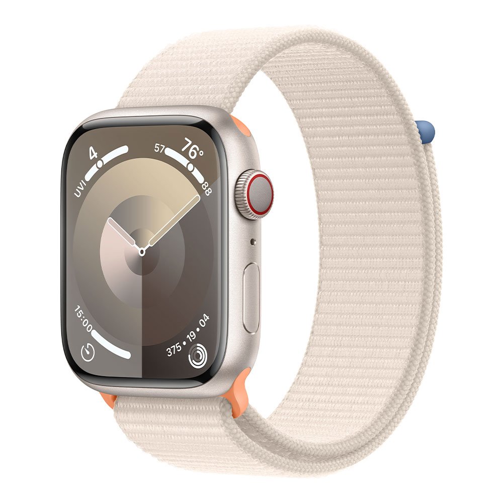 Apple Watch Series 9 GPS + Cellular 45mm Hvězdně bílý hliník *Třída A*