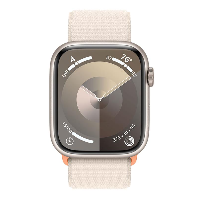 Apple Watch Series 9 GPS + Cellular 45mm Hvězdně bílý hliník *Třída A*