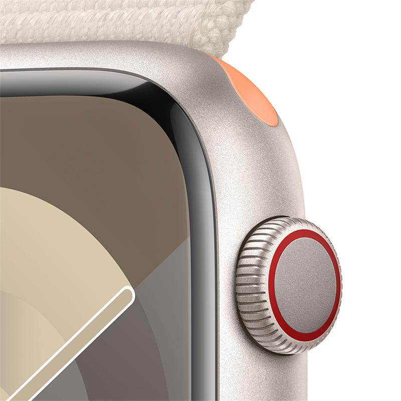 Apple Watch Series 9 GPS + Cellular 45mm Hvězdně bílý hliník *Třída A*