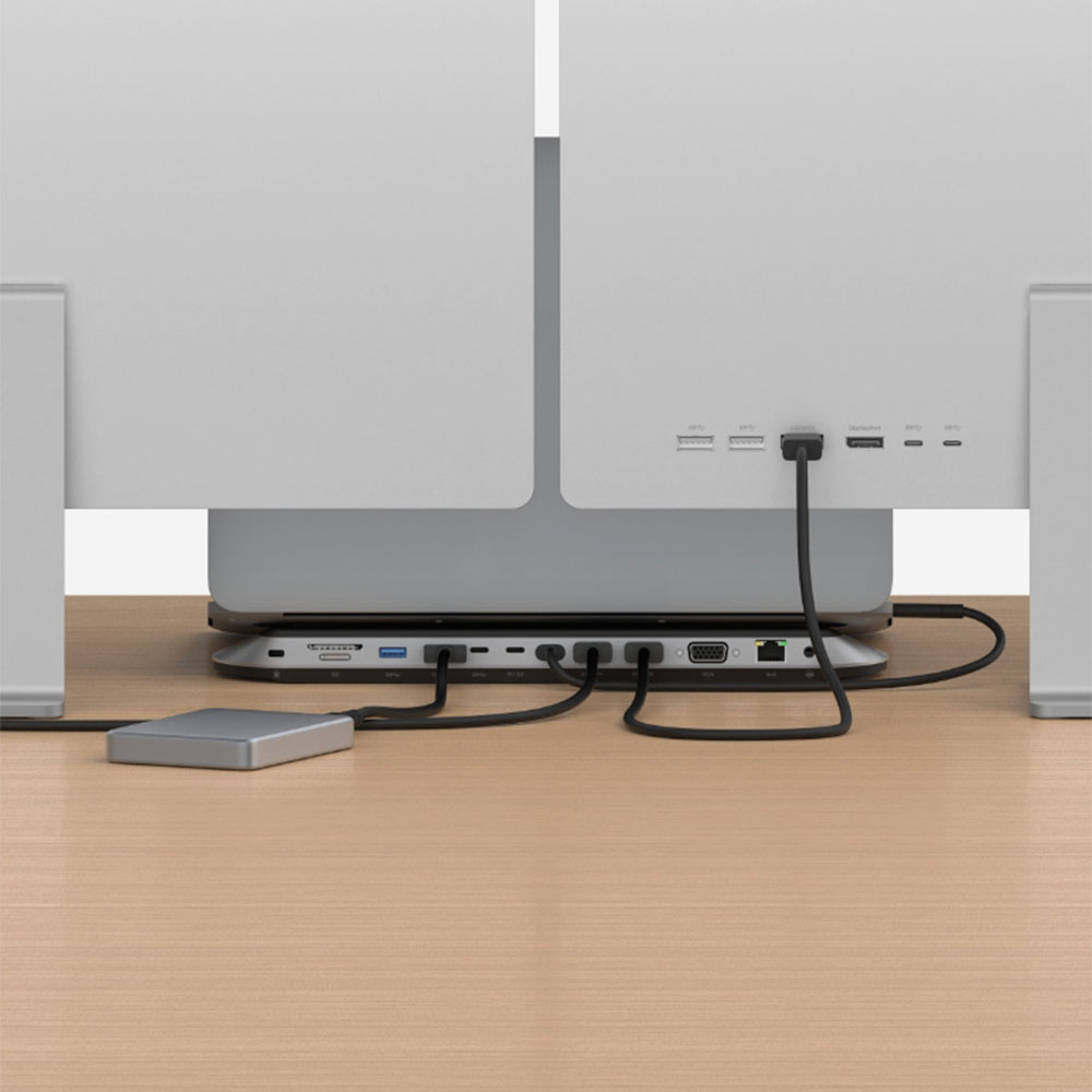 Belkin Connect USB-C 11-in-1 Pro Dock - Space Gray