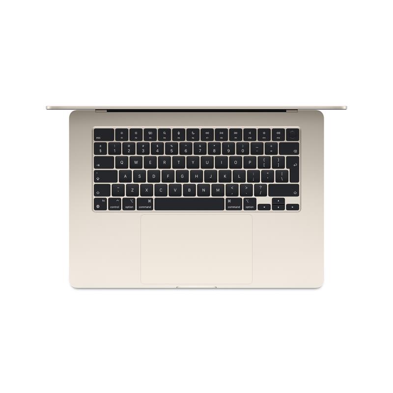 MacBook Air 15" Apple M3 8core CPU 10core GPU 16GB 256GB Hvězdně Bílý CZ *Vystavený*