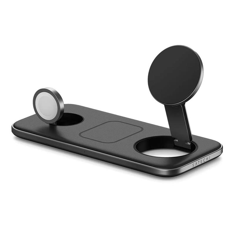 Satechi Qi2 Trio Wireless Charging Pad - Space Gray *Poškodený obal*