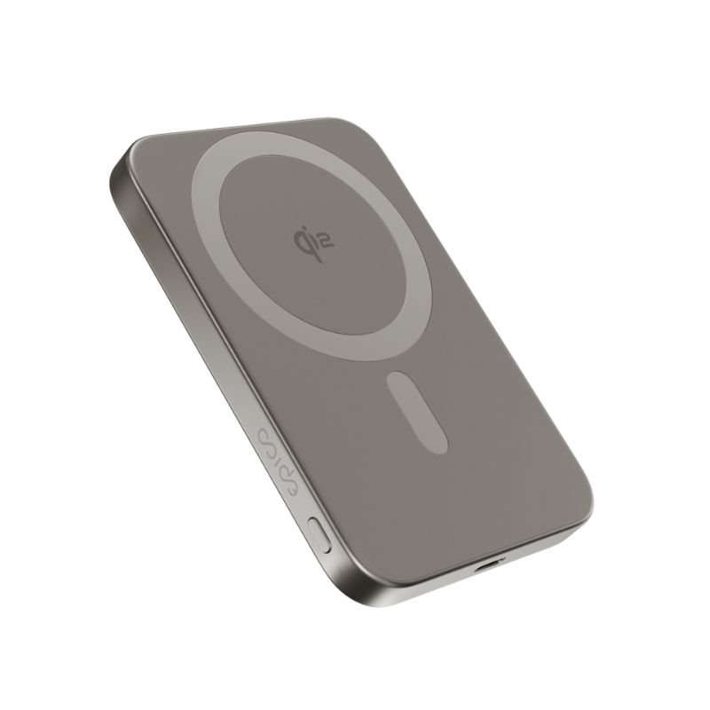 iStores by Epico UltraPack EM51 Qi2 5000 Slim Mag+ Powerbanka-titanová