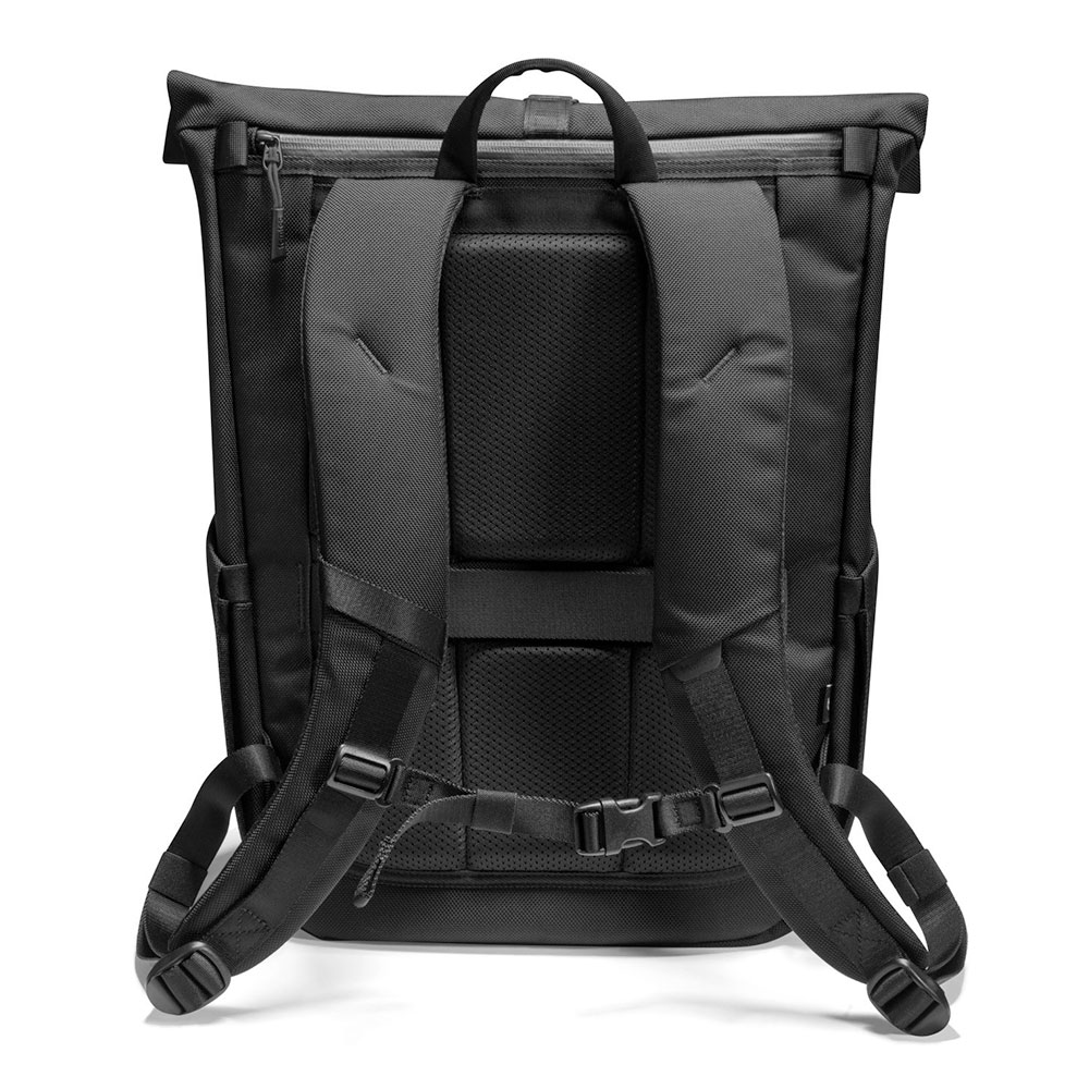 TomToc batoh Navigator T61 Rolltop Backpack L - Black