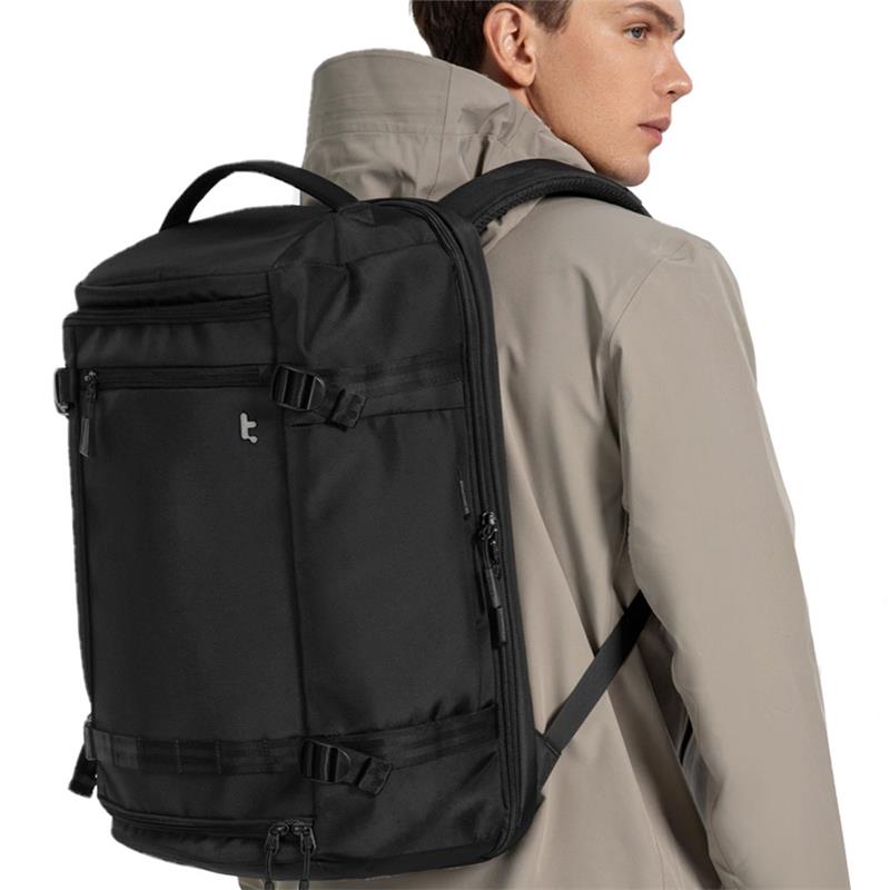 TomToc batoh Navigator T67 Travel Laptop Backpack 38L - Black