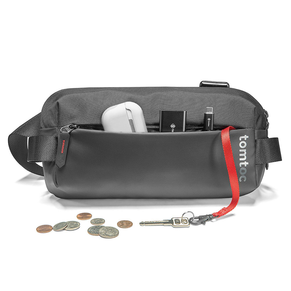 TomToc taška Explorer T21 Sling Bag S - Black