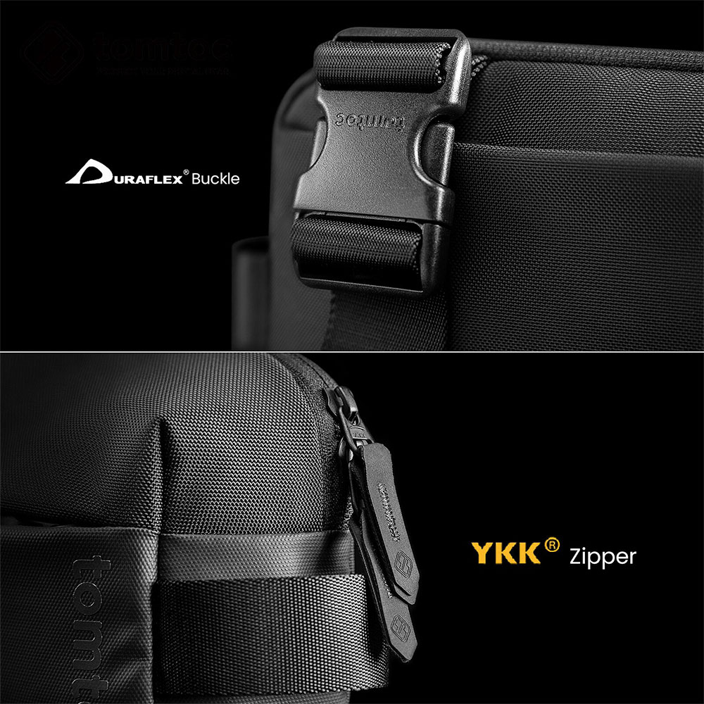 TomToc taška Explorer T21 Sling Bag S - Black