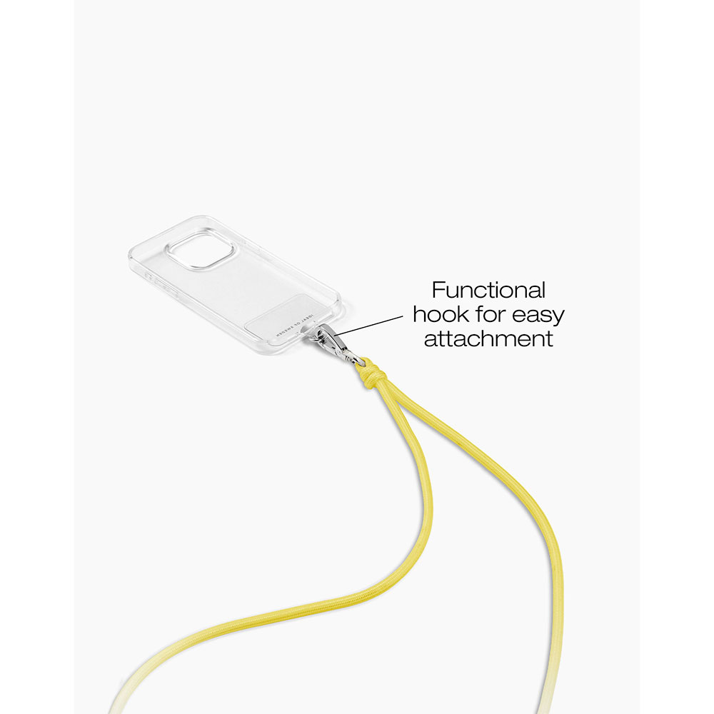 iDeal Cord Phone Strap Soft Lemon Ombre