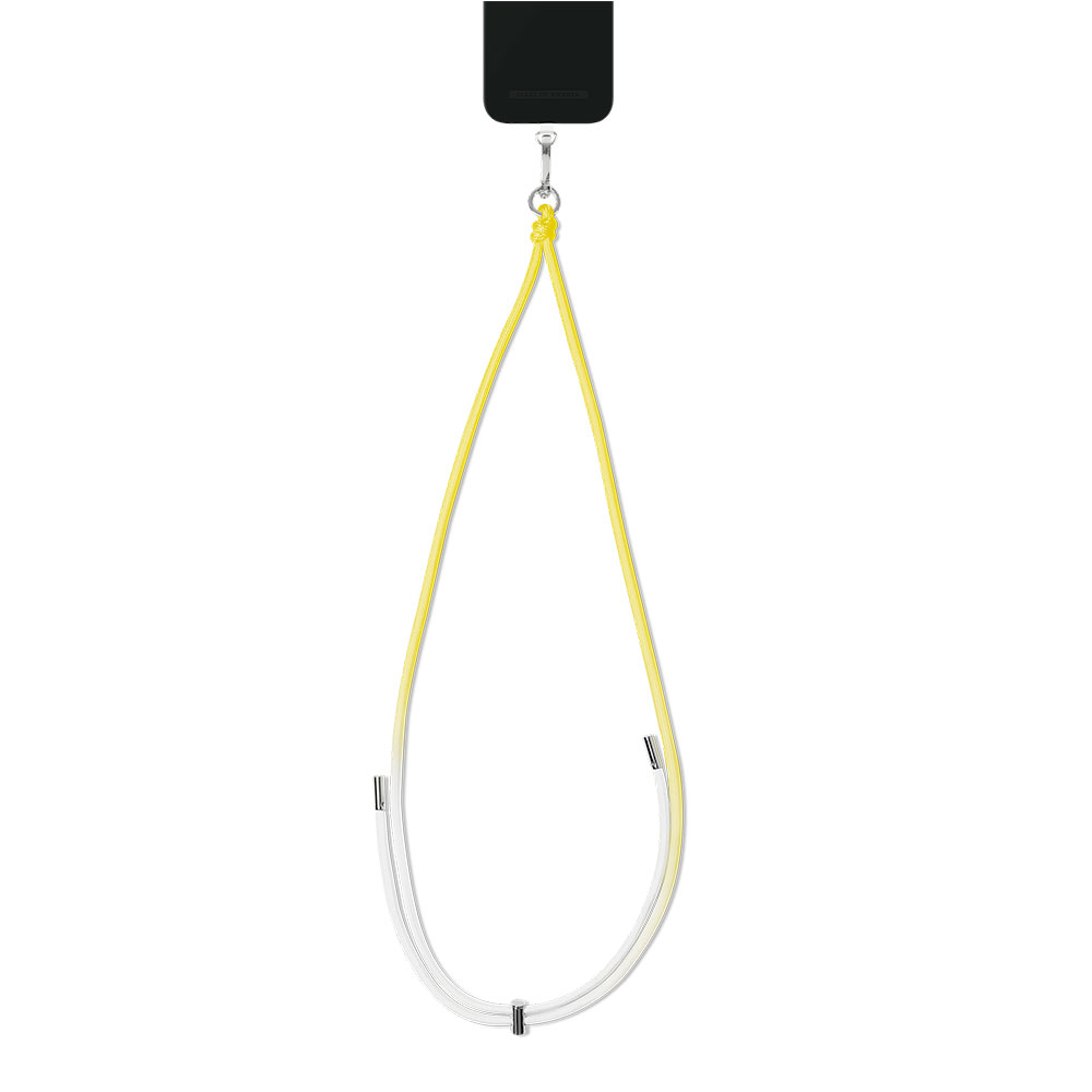 iDeal Cord Phone Strap Soft Lemon Ombre