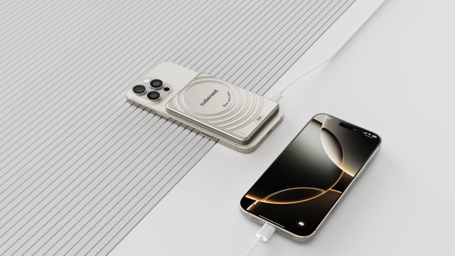 Cubenest Magnetic Wireless Slim PowerBank 5000 mAh S1B3 - titanová