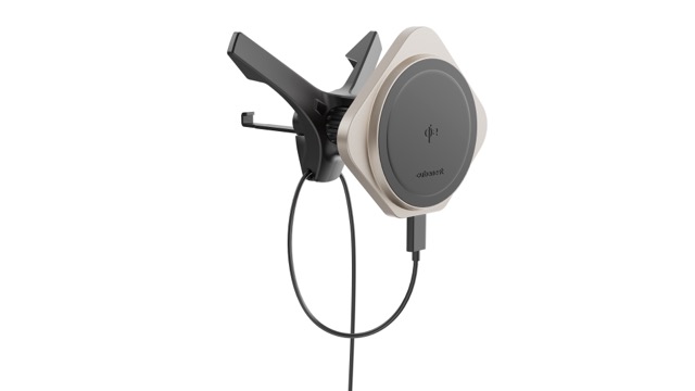 Cubenest Qi2 Magnetic Wireless car charger SQ1C1 - titanová