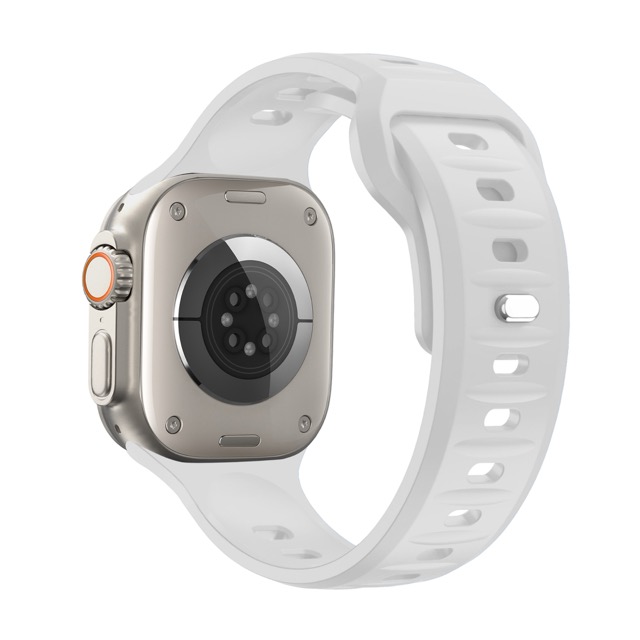 Cubenest sportovní řemínek pro Apple Watch 49/46/45/44/42 mm - bílý